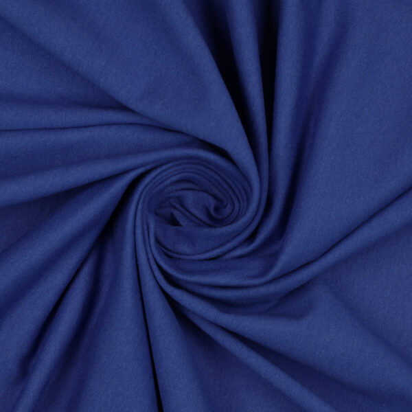Tessuto Felpa Garzata Pesante – al Metro – Blu Royal