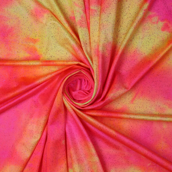 Lycra Bielastica Maltinta Glitter al Metro - Lollipop Glitter Fuxia