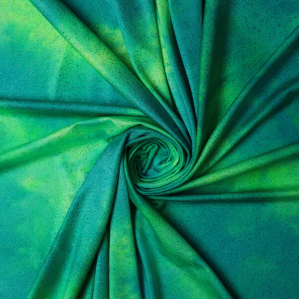 Lycra Bielastica Maltinta Glitter al Metro - Foresta Glitter Verde