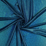 Lycra Fantasia Glitter Puntinato New - al Metro - Blu Navy