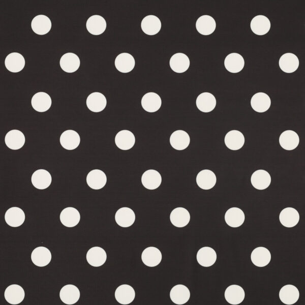 Lycra Fantasia SGV Carnival - Pois Grandi Fondo Nero Pois Bianchi
