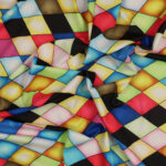 Lycra Fantasia Carnival Arlecchino Glow 3