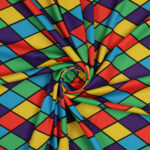 Lycra Fantasia Carnival Arlecchino Gaudì 2