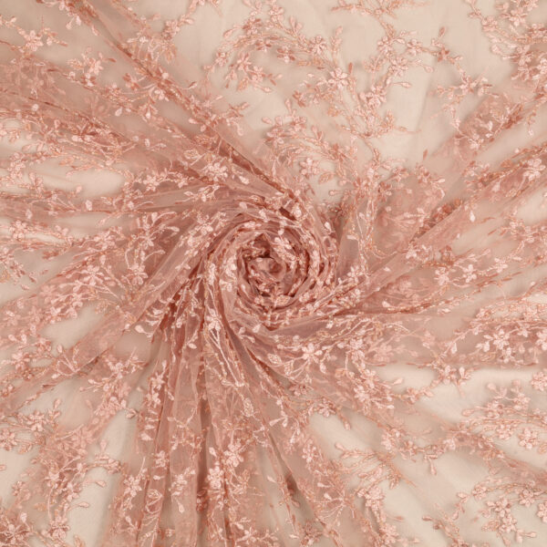 Pizzo Macramè Pregiato – Fantasia Ramoscello – Mezzo Metro – Carne