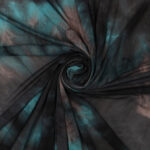 Mesh (Tulle) Bielastico Maltinto al metro - Fumo