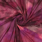 Mesh (Tulle) Bielastico Maltinto al metro - Uva