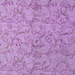 Velluto Bielastico Glitter Bicolore Barocco - al Metro - Lilla Glitter Argento