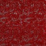 Velluto Bielastico Glitter Bicolore Barocco - al Metro - Bordeaux Glitter Argento