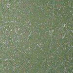 Velluto Bielastico Glitter Bicolore Barocco - al Metro - Salvia Glitter Argento