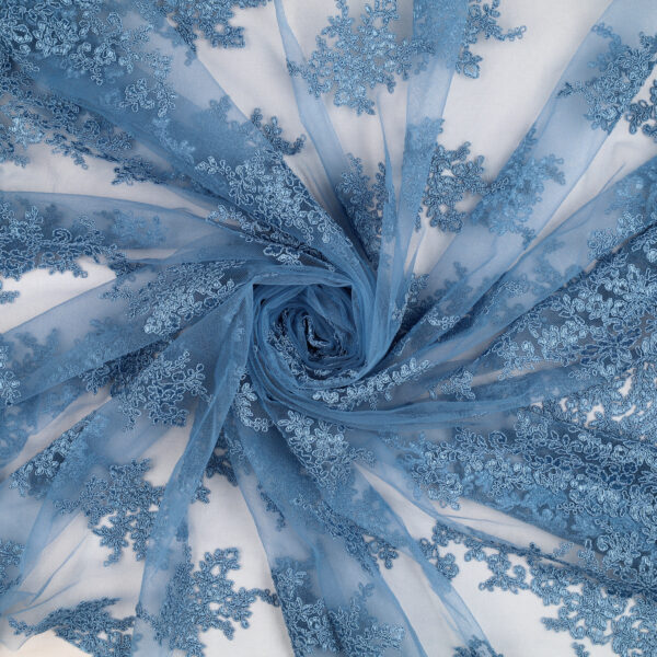 Pizzo Macramè Pregiato - Fantasia Giglio - Mezzo Metro - Avio