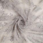 Pizzo Macramè Pregiato - Fantasia Giglio - al Metro - Grigio