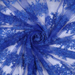 Pizzo Macramè Pregiato – Fantasia Cristallo Fiorito – al Metro – Royal