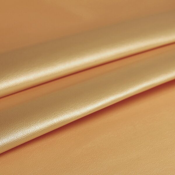 Similpelle Arredamento Puntinata - Oro